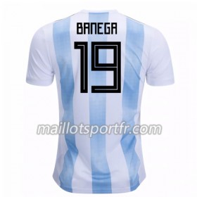 Maillot de Foot Argentine Banega 19 Domicile Coupe du monde 2018